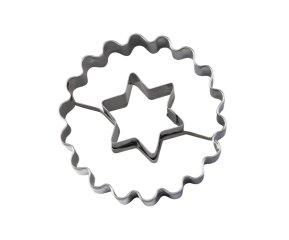 Model za piškote Linzer, Zvezda, 54x36 mm
