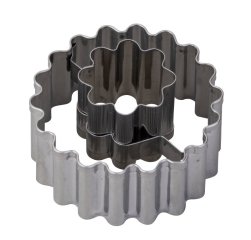 Model za piškote Linzer, Roža 54x36 mm